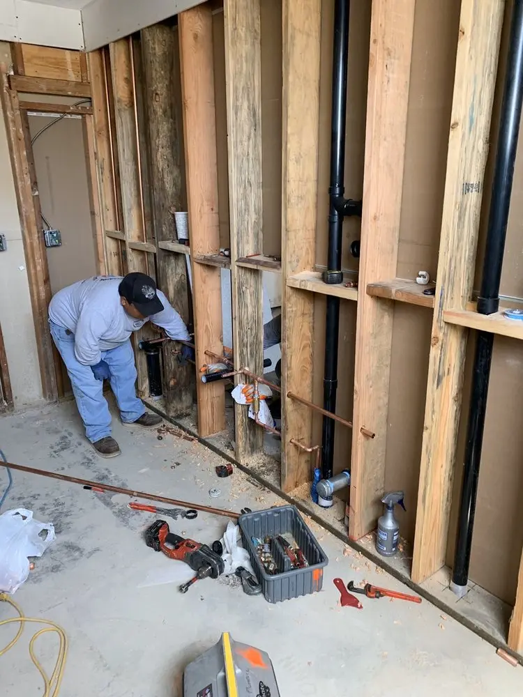 Commercial rough-in plumbing for Gas Line Repair in Westpark Estates